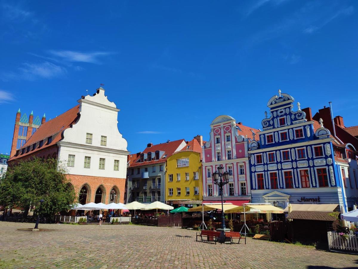 Apartamenty Wielka Odrzanska Centrum Szczecin Exterior foto